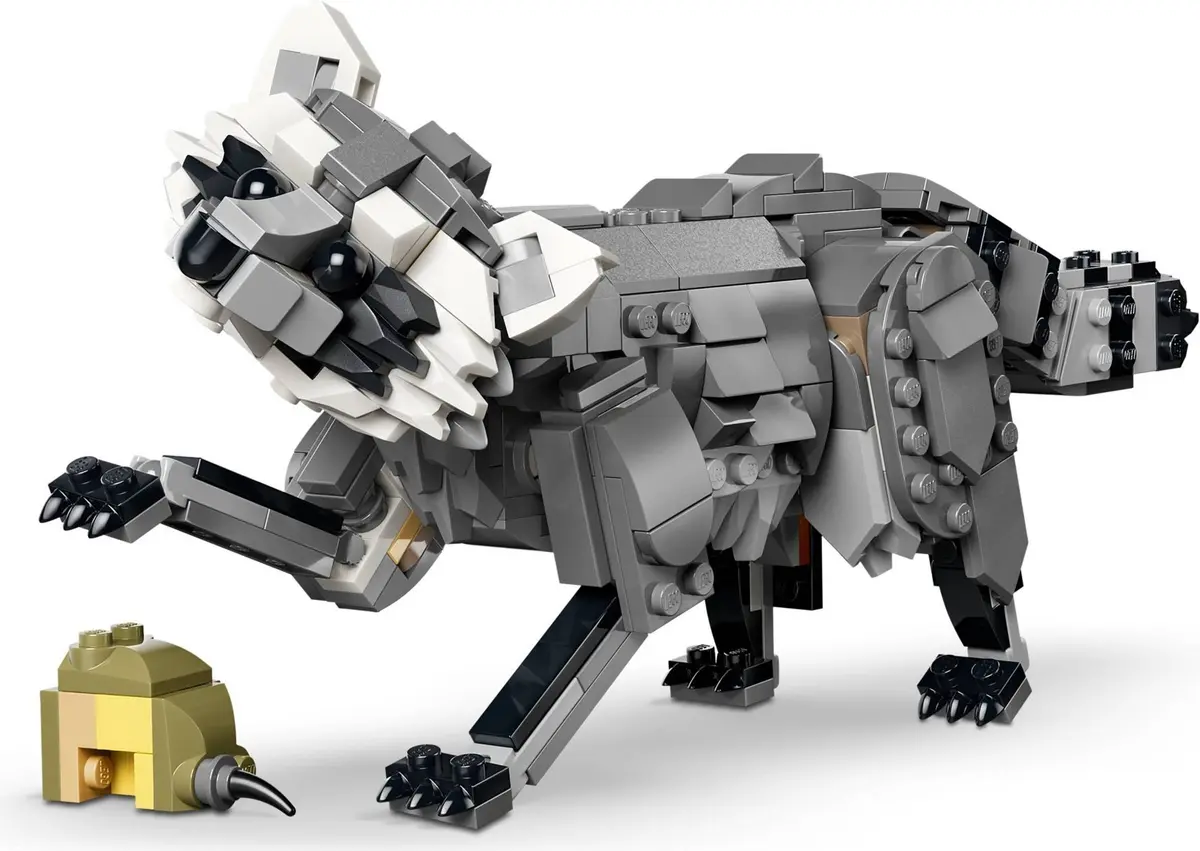 LEGO Creator 31393 Forest Animals: Grey Wolf set, image 16