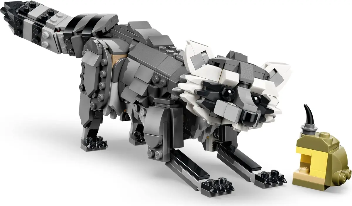 LEGO Creator 31393 Forest Animals: Grey Wolf set, image 19