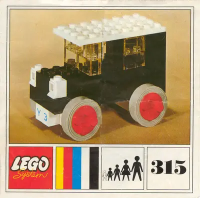 LEGO System 315 European Taxi set