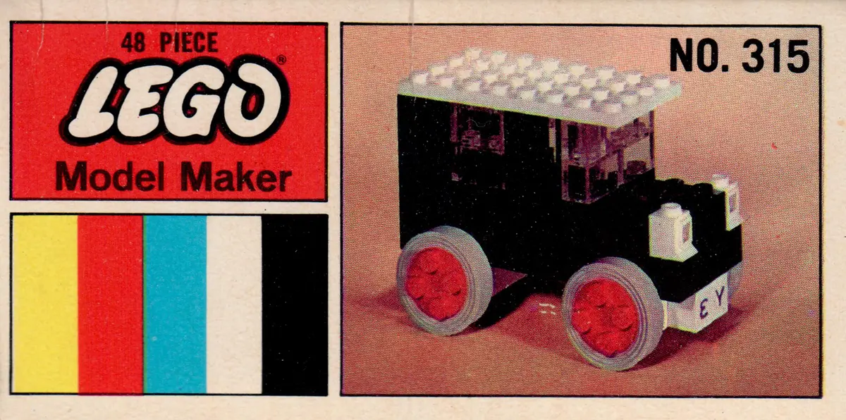 LEGO Samsonite 315 European Taxi set, image 5