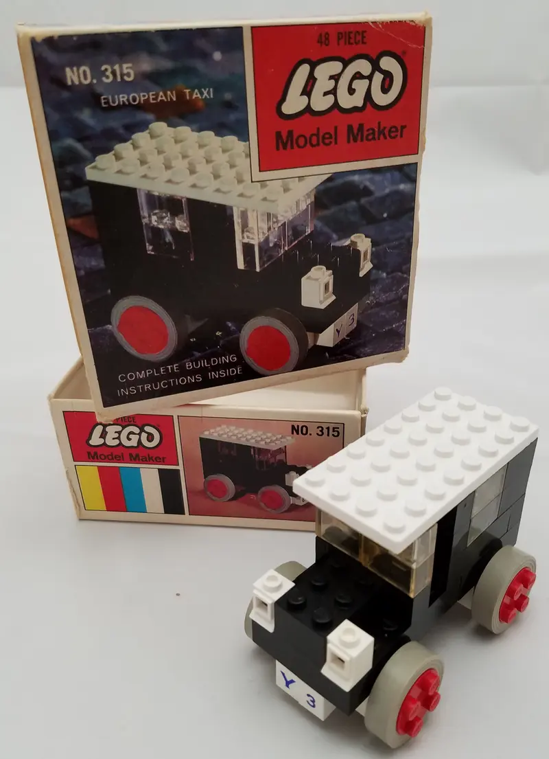 LEGO Samsonite 315 European Taxi set