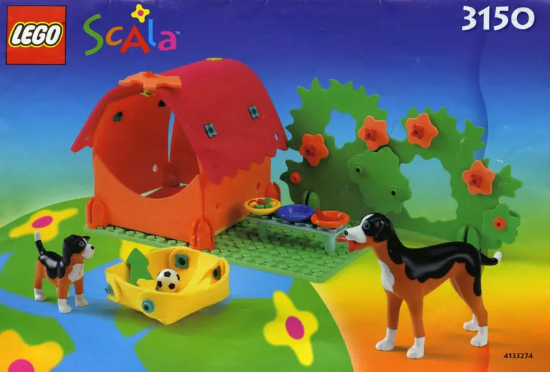 LEGO Scala 3150 Puppy Playground set