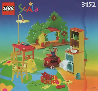 LEGO Scala 3152 Playroom for the Baby Thomas set