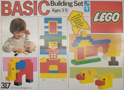 LEGO Basic 317 Basic Building Set set