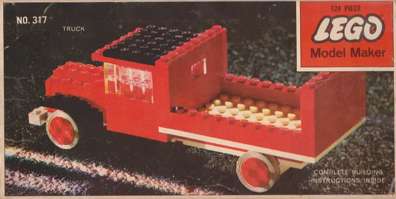 LEGO Samsonite 317 Truck set, image 4
