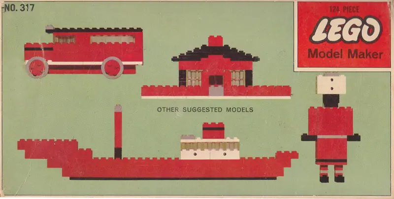 LEGO Samsonite 317 Truck set, image 2