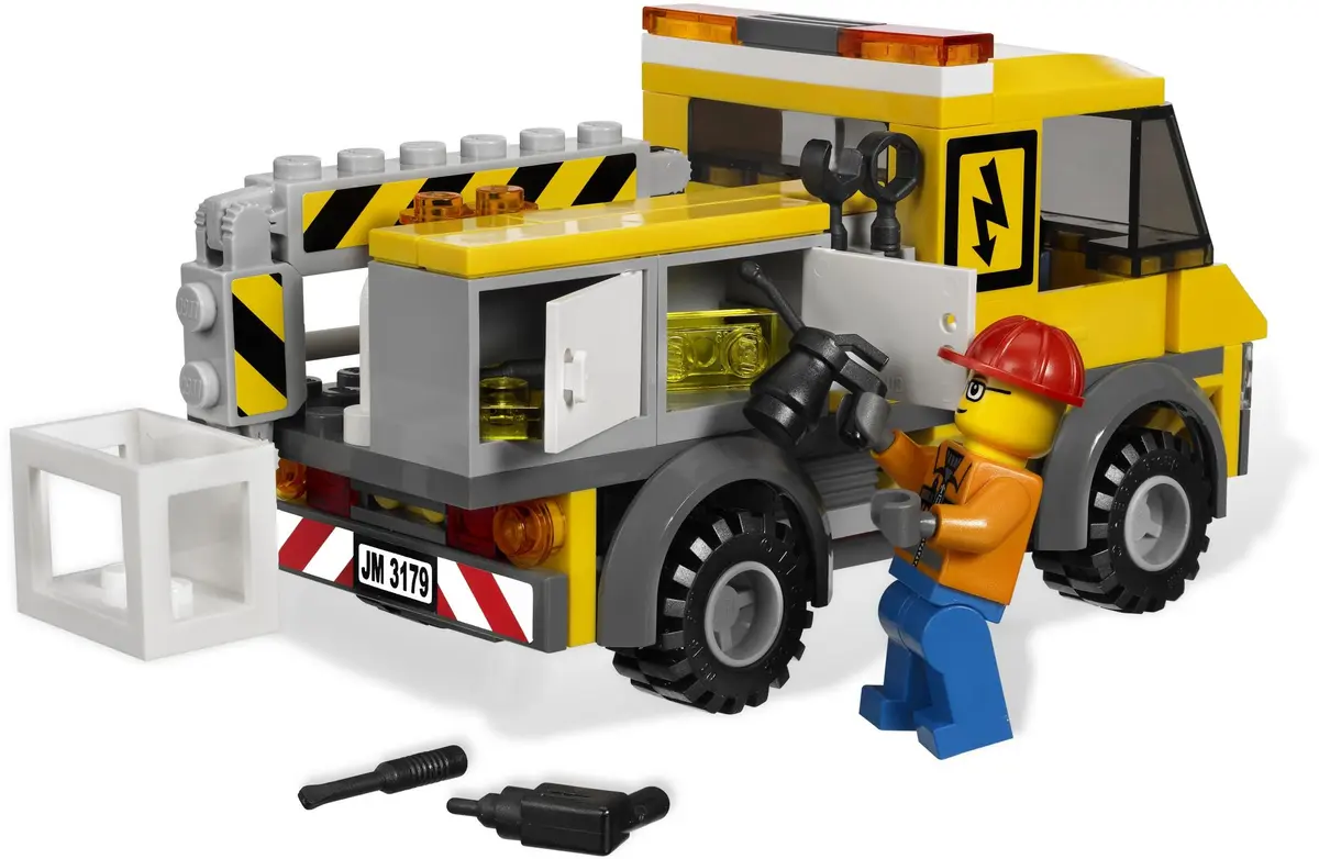 LEGO City 3179 Repair Truck set, image 10