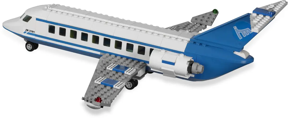 LEGO City 3181 Passenger Plane set, image 11