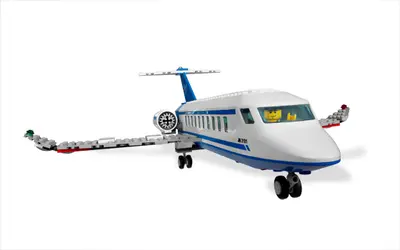 LEGO City 3181 Passenger Plane set, image 5