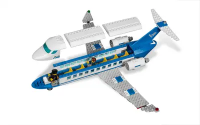 LEGO City 3181 Passenger Plane set, image 6