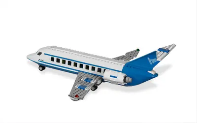LEGO City 3181 Passenger Plane set, image 7