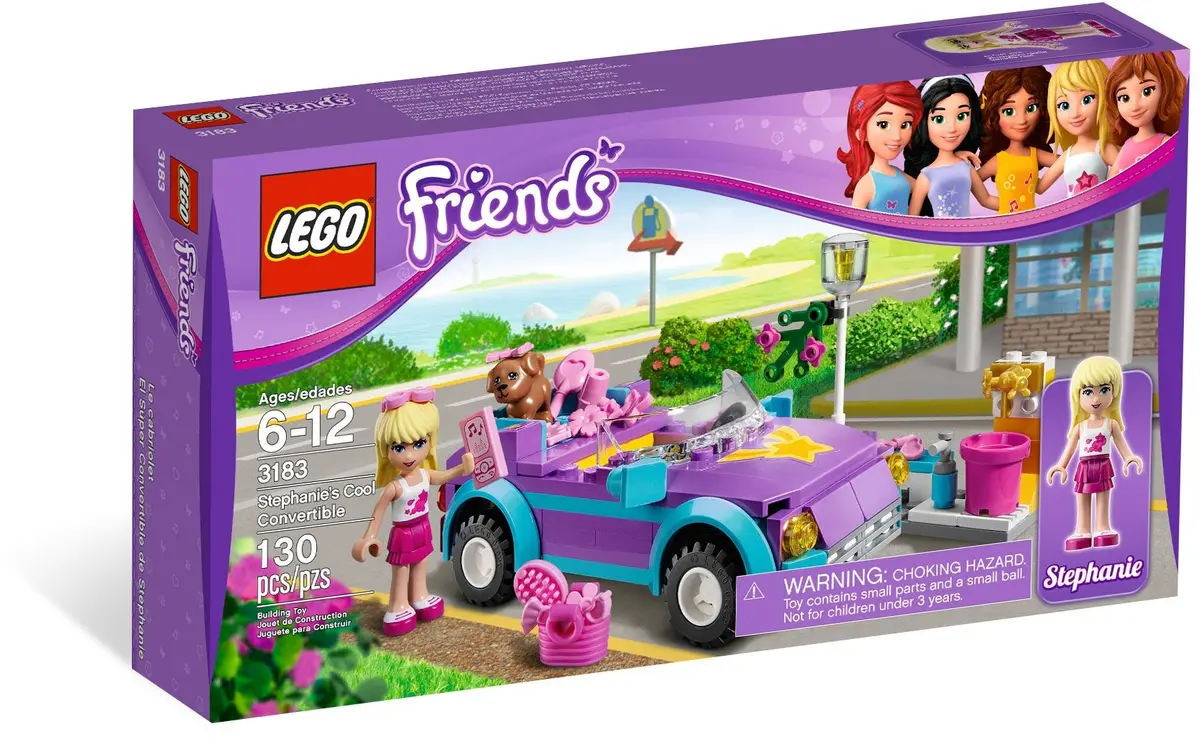 LEGO Friends 3183 Stephanie's Cool Convertible set, image 2