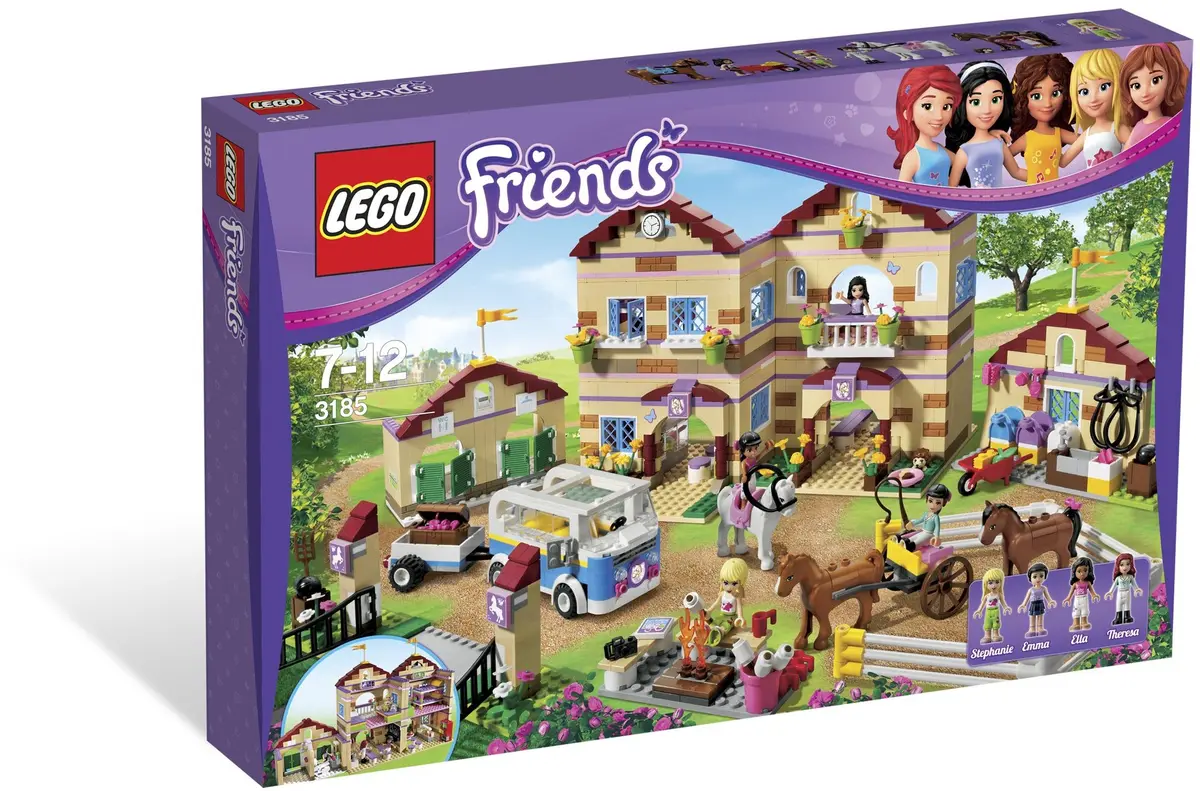 LEGO Friends 3185 Summer Riding Camp set, image 2