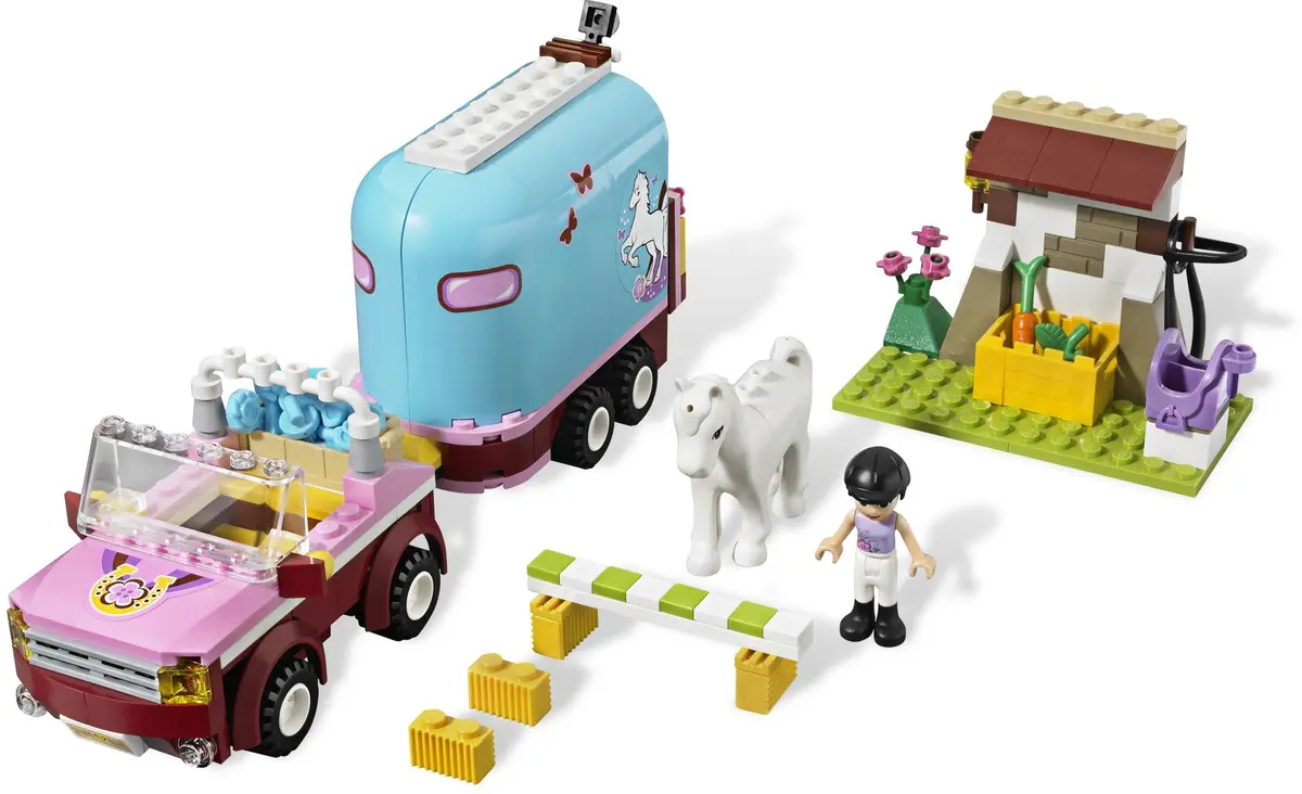 LEGO Friends 3186 Emma's Horse Trailer set, image 4