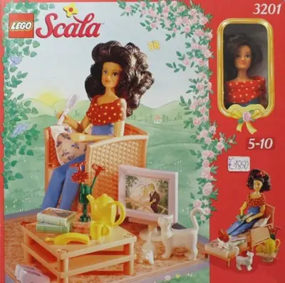 LEGO Scala 3201 Living Room set