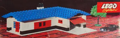 LEGO System 324 House with Garage set