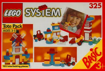 LEGO Basic 325 Basic Building Set, 3+ set