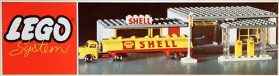 LEGO System 325 Shell Service Station set