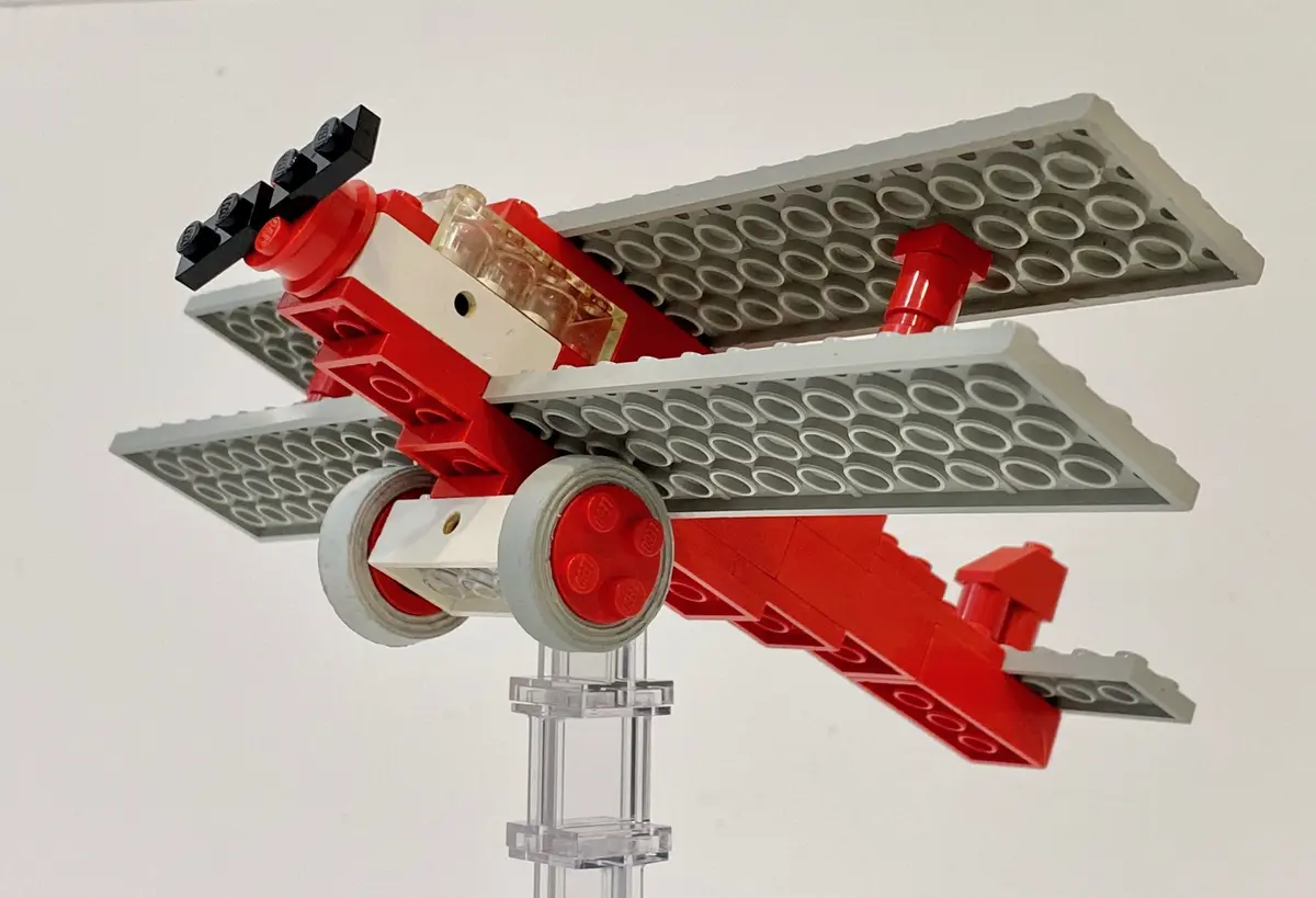 LEGO System 328 Biplane set, image 6