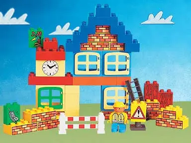 LEGO DUPLO 3282 Clock Tower Bob set