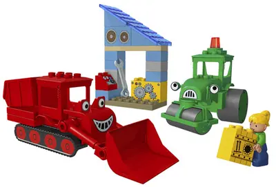 LEGO DUPLO 3289 Muck & Roley in the Sunflower Factory set