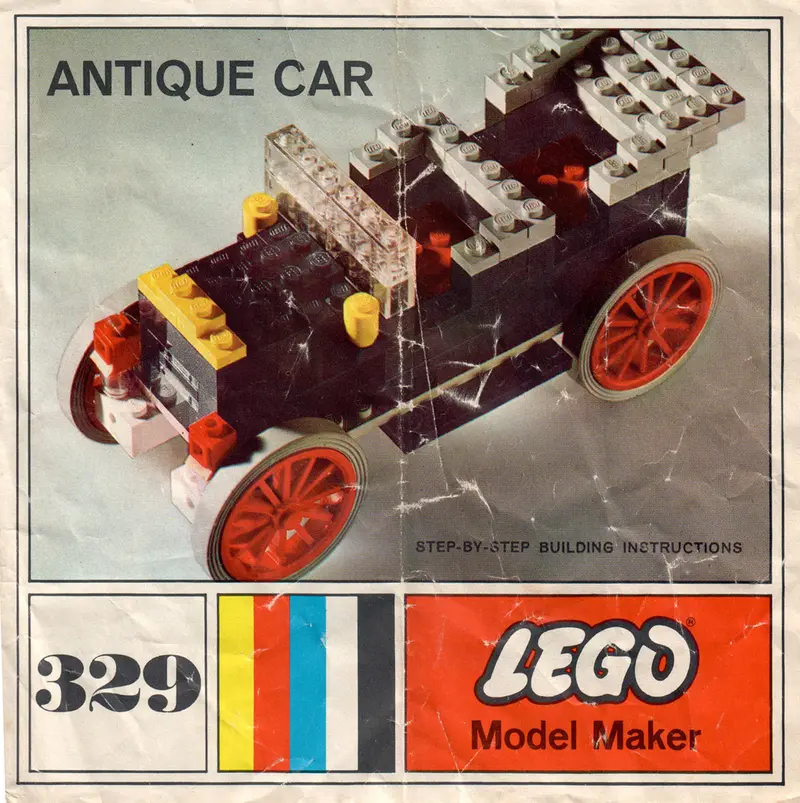 LEGO Samsonite 329 Antique Car set, image 3