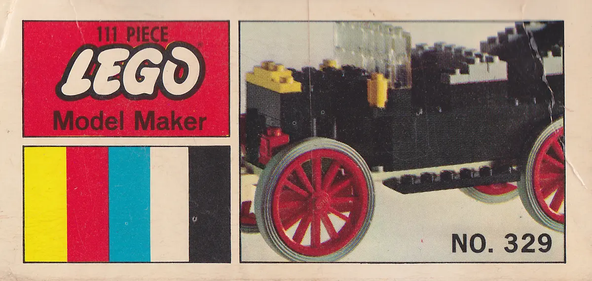 LEGO Samsonite 329 Antique Car set, image 5
