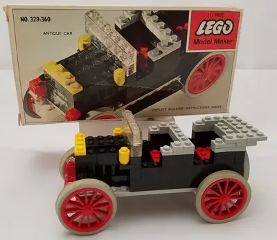 LEGO Samsonite 329 Antique Car set