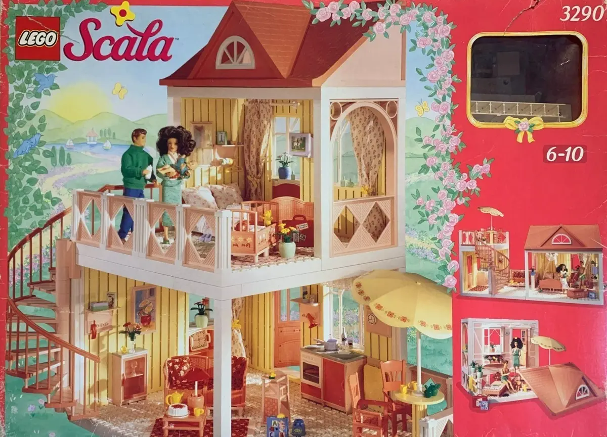 LEGO Scala 3290 The Big Family House set