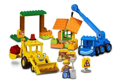 LEGO DUPLO 3297 Scoop and Lofty at the Building Yard set