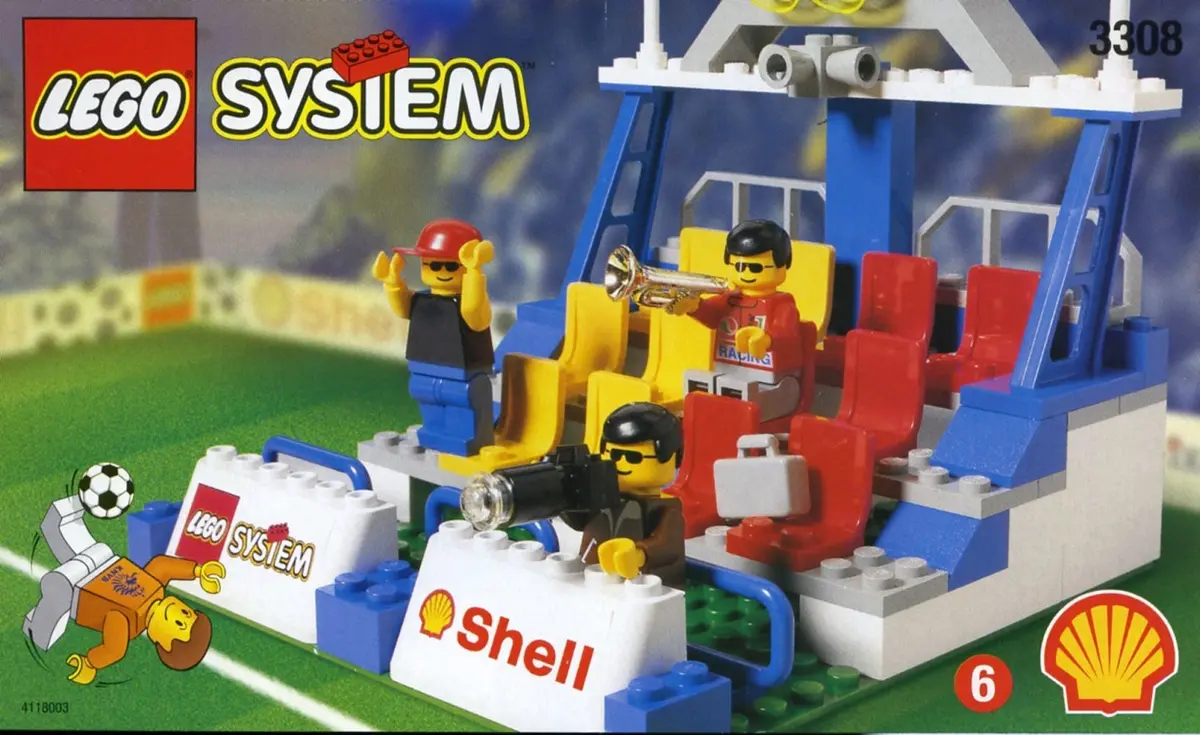 LEGO Town 3308 Side Stand set