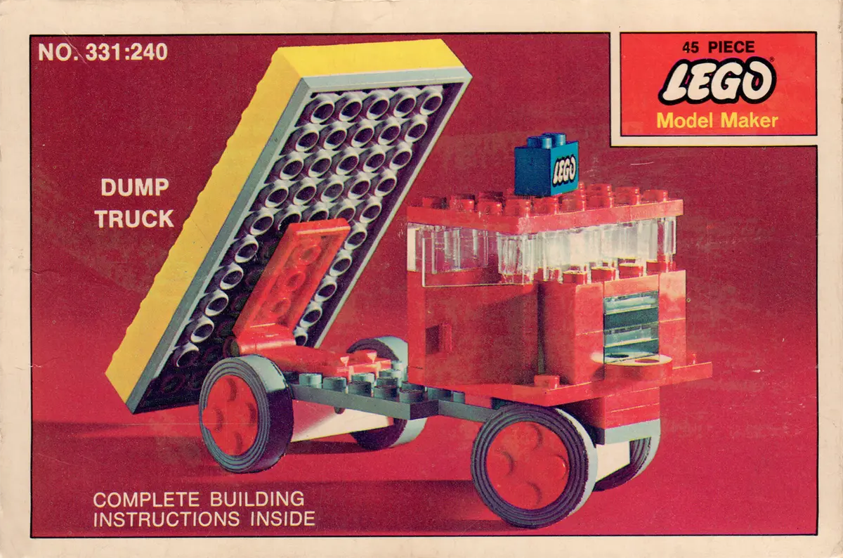 LEGO Samsonite 331 Dump Truck set, image 2
