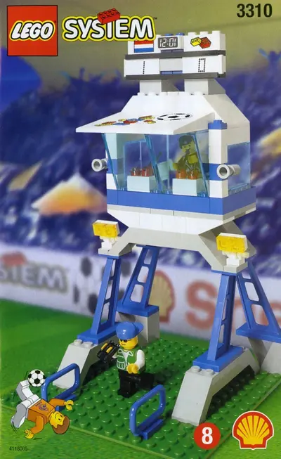 LEGO Town 3310 Press Box set