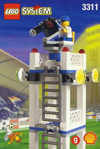 LEGO Town 3311 Television Tower set