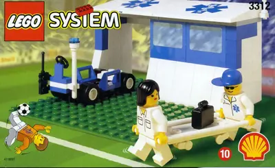LEGO Town 3312 Paramedic Unit set