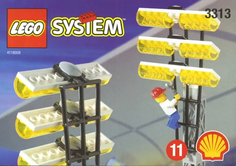 LEGO Town 3313 Lighting Towers set