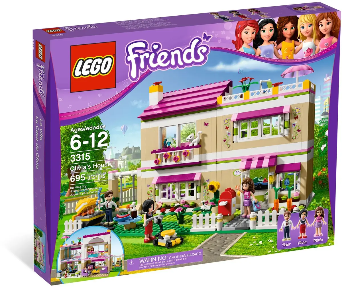 LEGO Friends 3315 Olivia's House set, image 2