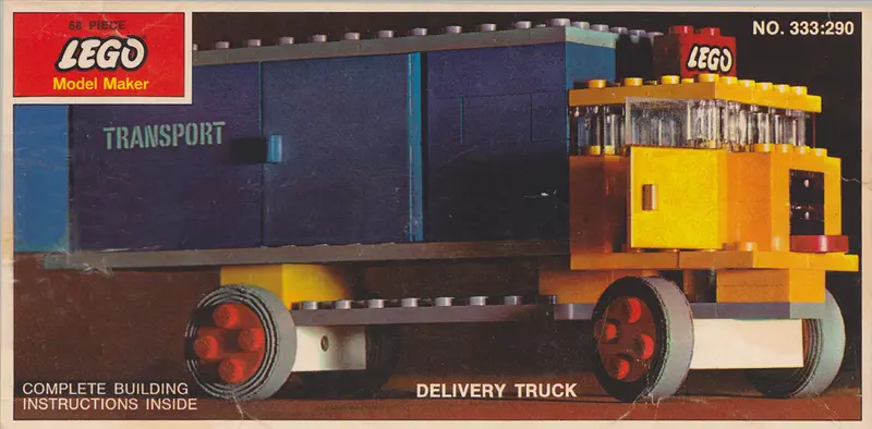 LEGO Samsonite 333 Delivery Truck set, image 4