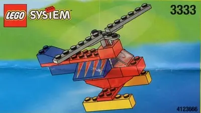 LEGO Basic 3333 Helicopter set