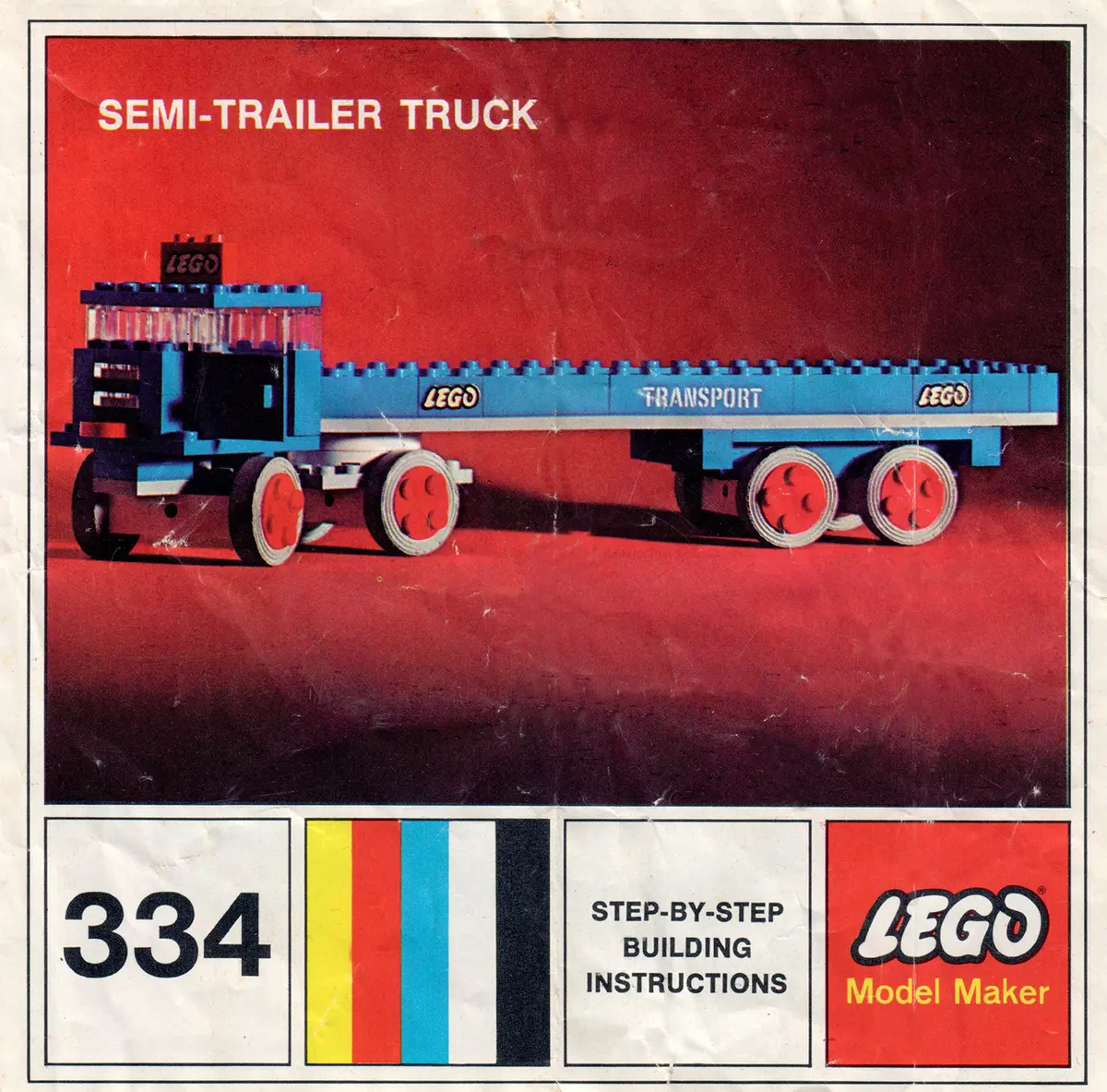 LEGO Samsonite 334 Semi-Trailer set, image 6