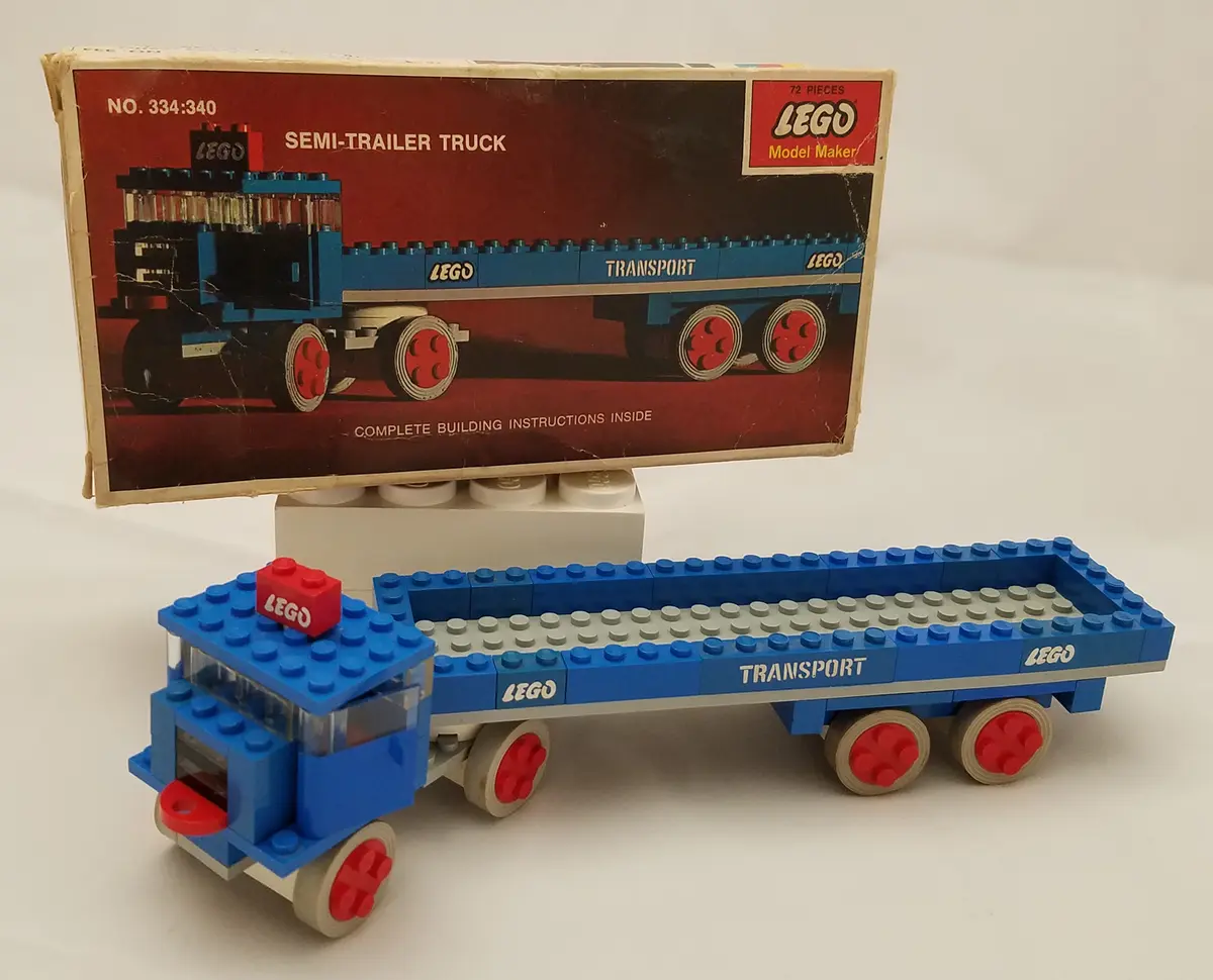 LEGO Samsonite 334 Semi-Trailer set