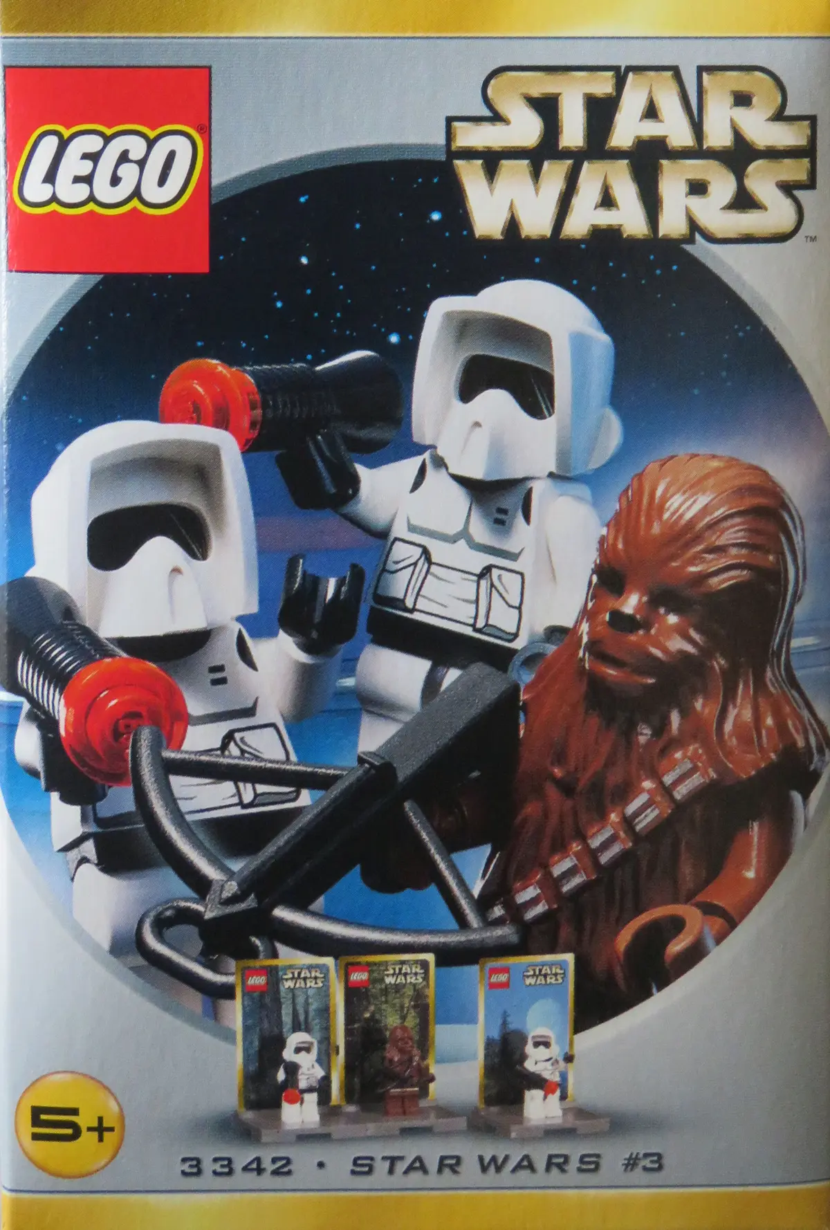 LEGO Star Wars 3342 Star Wars #3 - Chewbacca and 2 Biker Scouts set