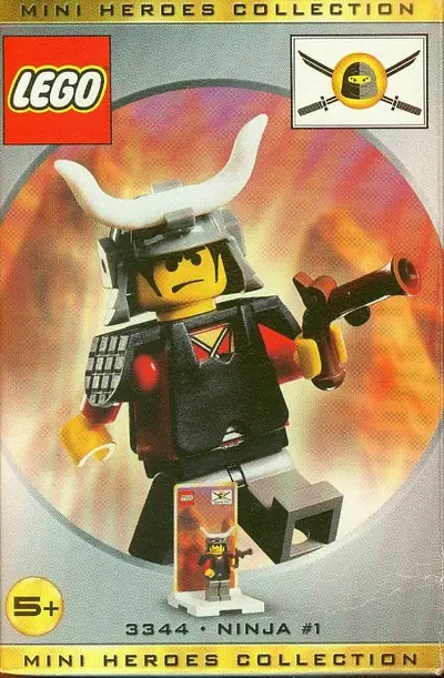 LEGO Castle 3344 One Minifig Pack - Ninja #1 set