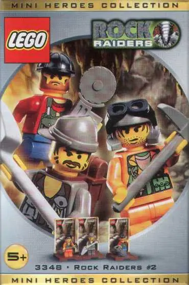 LEGO Rock Raiders 3348 Mini Heroes Collection: Rock Raiders #2 set