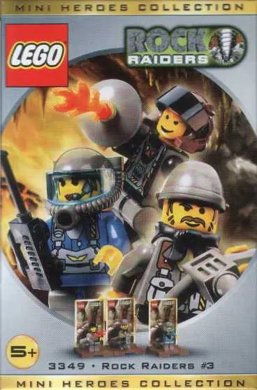 LEGO Rock Raiders 3349 Mini Heroes Collection: Rock Raiders #3 set