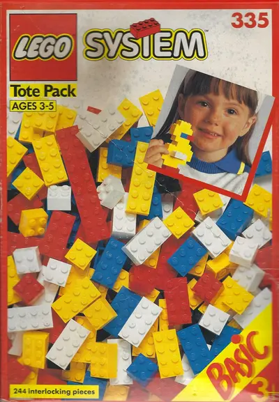 LEGO Basic 335 Basic Building Set, 3+ set