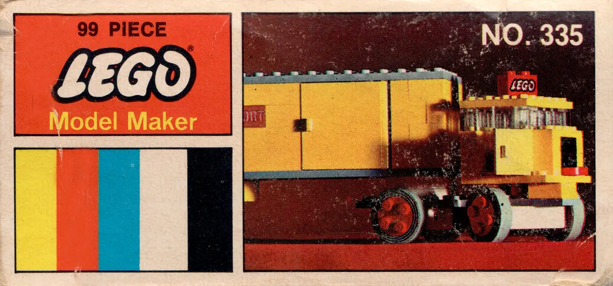 LEGO Samsonite 335 Transport Truck set, image 2