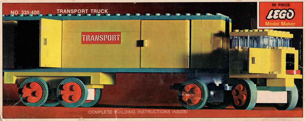 LEGO Samsonite 335 Transport Truck set, image 4