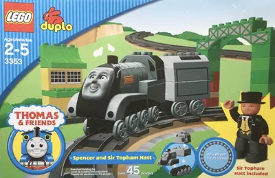 LEGO DUPLO 3353 Spencer and Sir Topham Hatt set