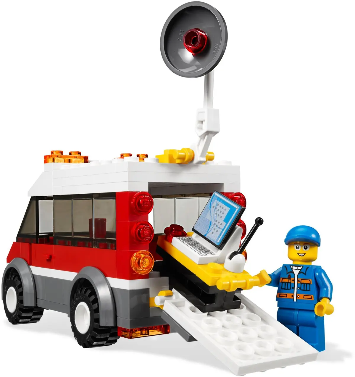 LEGO City 3366 Satellite Launch Pad set, image 9